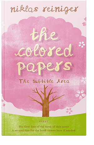 Pre Made Book Cover Azalea