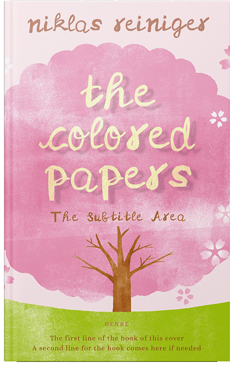 Front view of Azalea #24760 - Premade Travel Book Cover | BookCoverZone