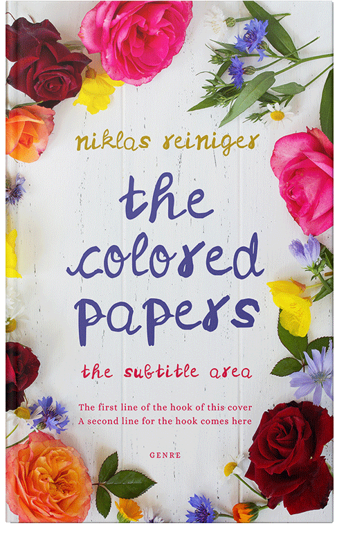 Front view of Premade Romance Book Cover - Bon Jour