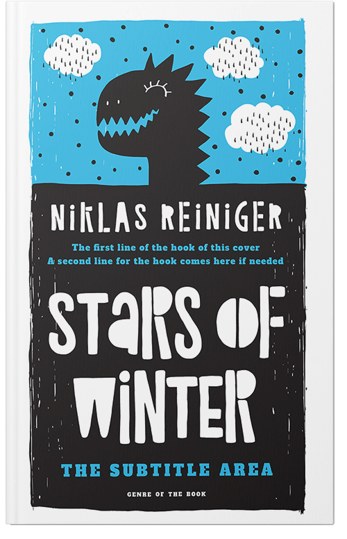 Front view of Premade Children's Book Cover - Baltic Sea