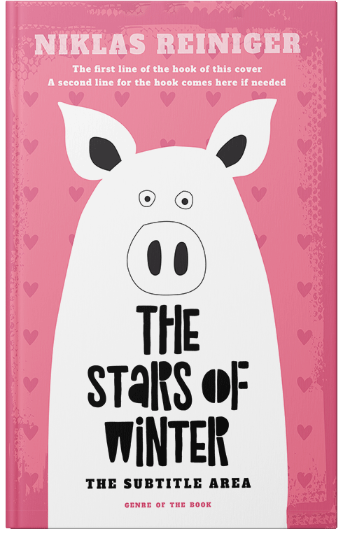 Front view of Premade Children's Book Cover - Mauvelous