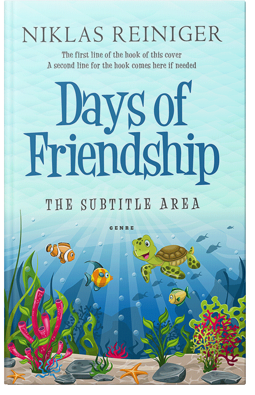 Front view of Premade Nature Book Cover - Jelly Bean