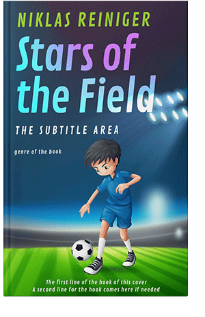 Pre Made Book Cover Blue Dianne