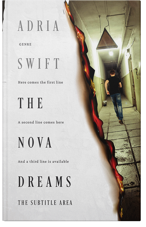 Front view of Premade Mystery & Thriller & Suspense Book Cover - Cararra