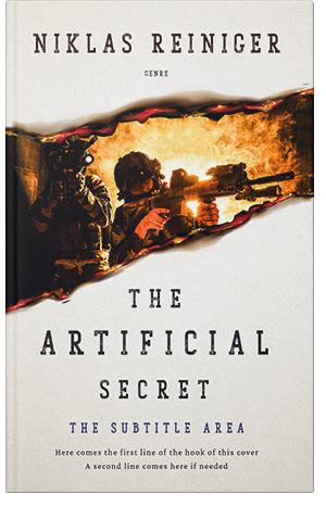 Premade Book Cover Coffee Bean