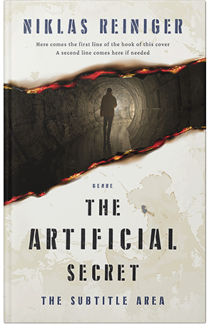 Premade Book Cover Satin Linen