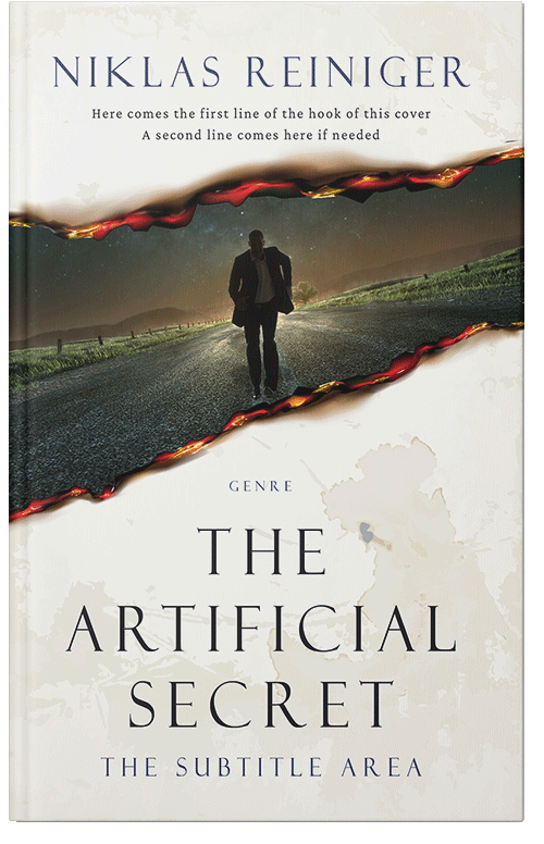 Front view of Premade Mystery & Thriller & Suspense Book Cover - Spring Wood