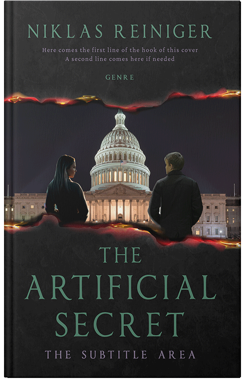 Front view of Premade Mystery & Thriller & Suspense Book Cover - Baltic Sea