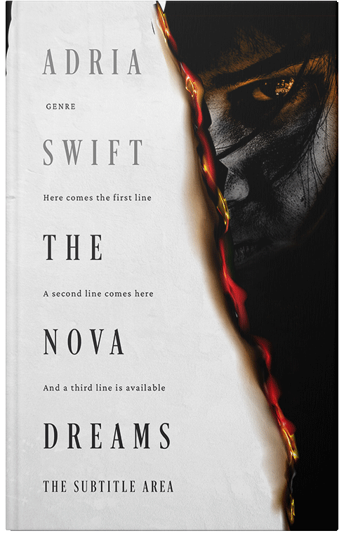 Front view of Premade Apocalyptica Book Cover - Gallery