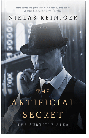 Premade Book Cover Iron