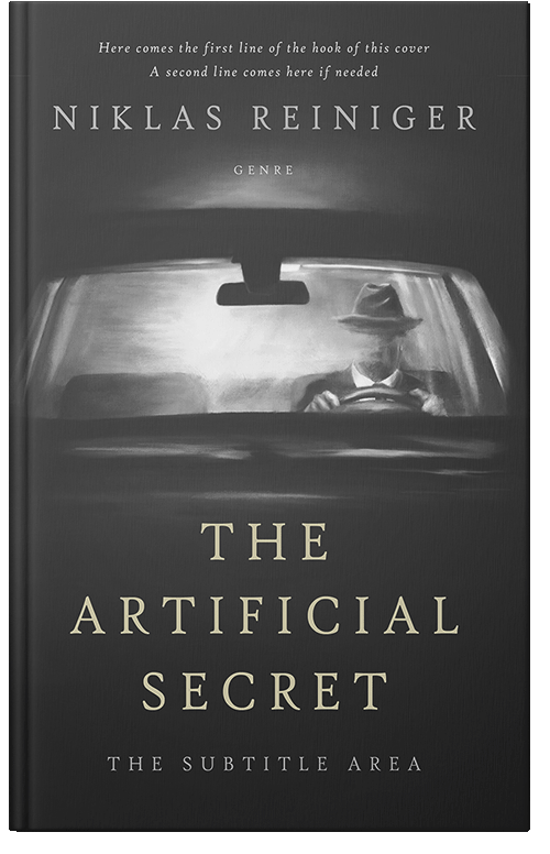 Front view of Premade Mystery & Thriller & Suspense Book Cover - Mine Shaft