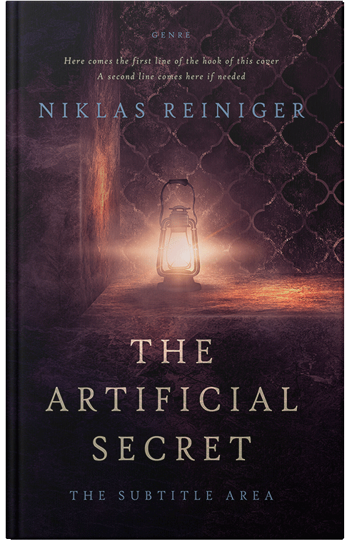 Front view of Premade Horror Book Cover - Tamarind