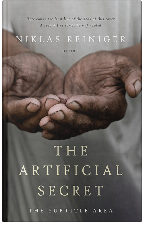 Front view of Premade Education Book Cover - Flint