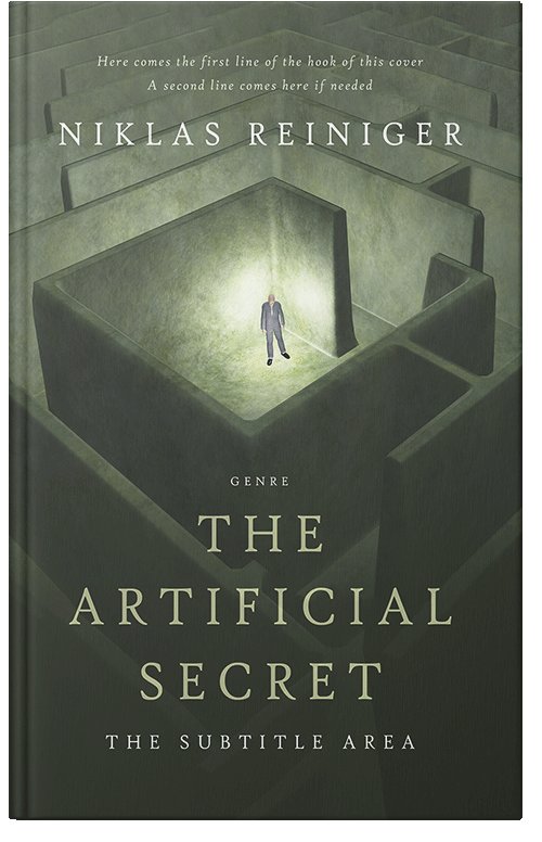 Front view of Premade Self-Improvement & Self-Help Book Cover - Cabbage Pont