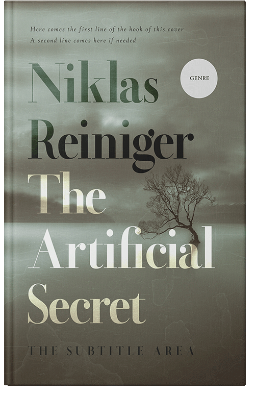 Front view of Premade Nature Book Cover - Bandicoot