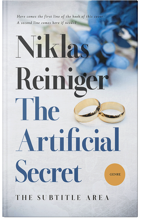 Front view of Premade Romance Book Cover - San Juan