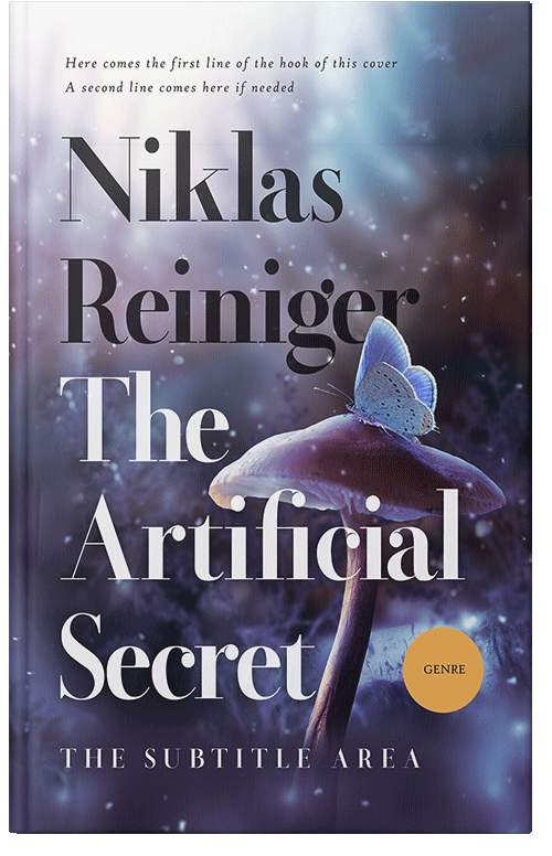 Front view of Premade Fantasy Book Cover - Martinique