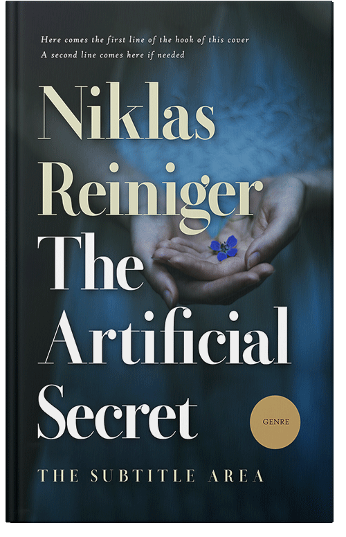 Front view of Premade Literary Fiction Book Cover - Big Stone