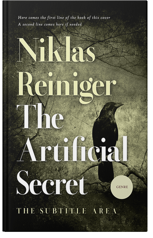 Front view of Premade Horror Book Cover - Rangoon Green