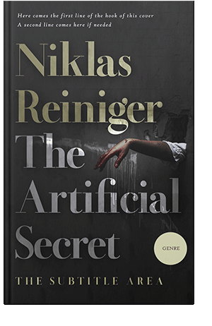 Pre Made Book Cover Shark