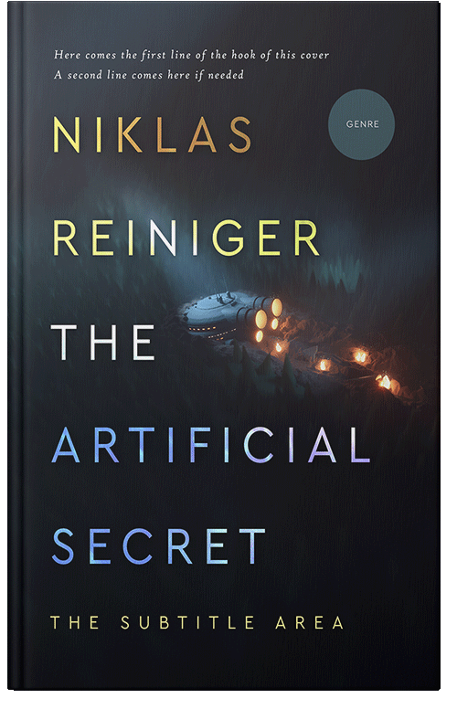 Front view of Premade Science Fiction Book Cover - Cinder