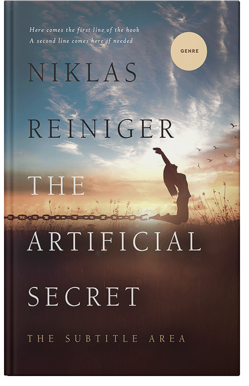 Front view of Premade Religion & Spirituality Book Cover - Tundora