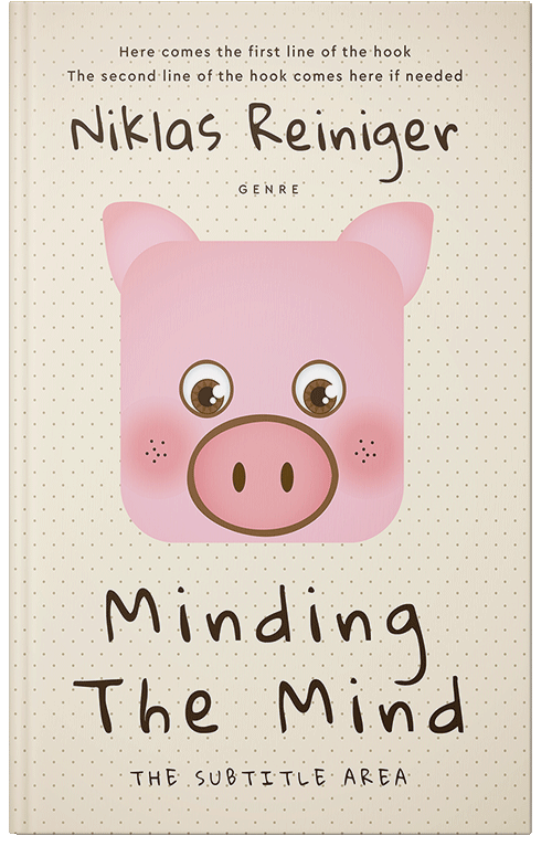 Front view of Premade Children's Book Cover - Pot Pourri