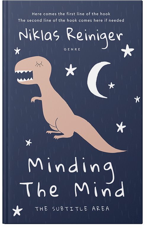 Front view of Premade Children's Book Cover - Pickled Bluewood