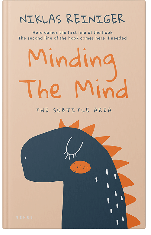 Front view of Premade Children's Book Cover - Just Right