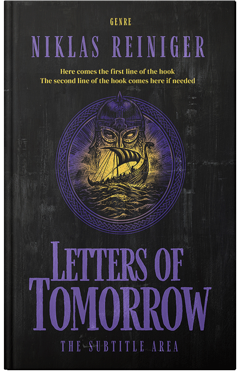 Front view of Premade Fantasy Book Cover - Woodsmoke