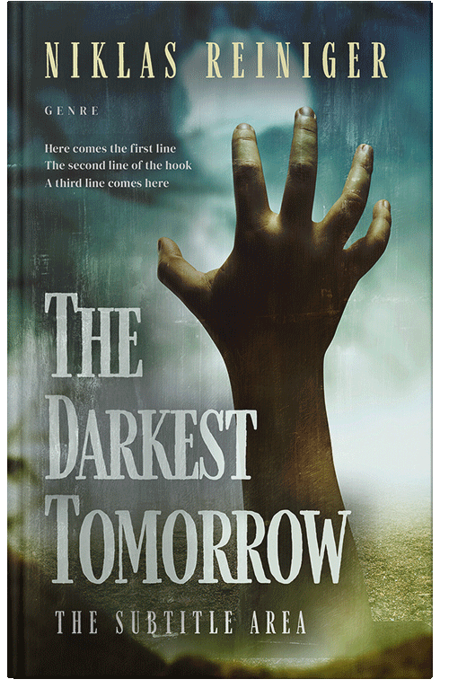 Front view of Lunar Green #24906 - Premade Mystery & Thriller & Suspense Book Cover