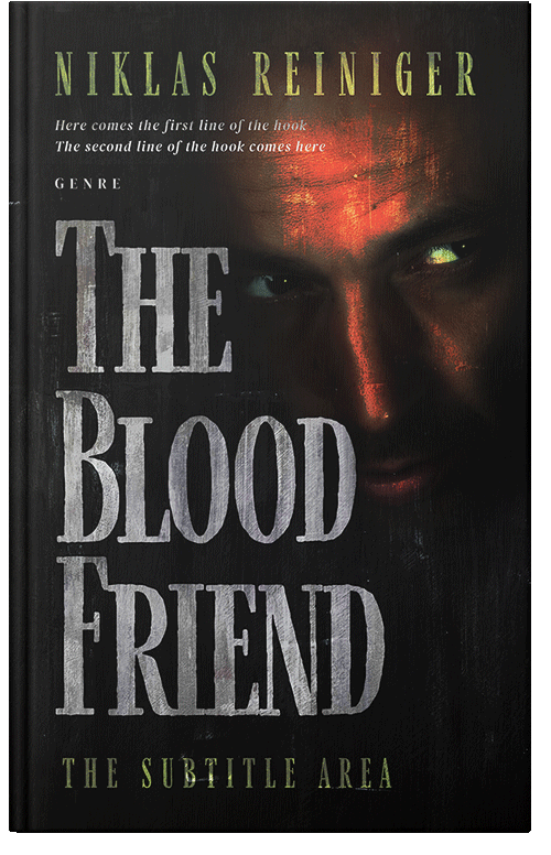 Front view of Premade Mystery & Thriller & Suspense Book Cover - Del Rio