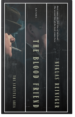 Premade Book Cover Shark