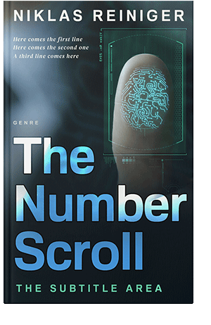 Pre Made Book Cover Timber Green