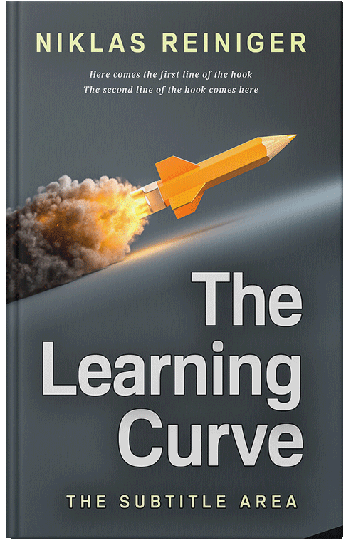 Front view of Premade Business Book Cover - Mako