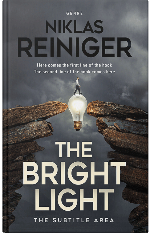 Front view of Premade Self-Improvement & Self-Help Book Cover - Tuna