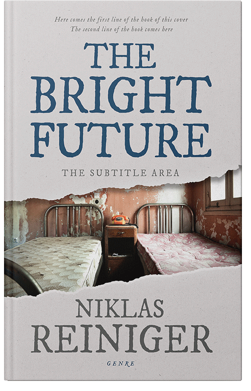 Front view of Premade Mystery & Thriller & Suspense Book Cover - Swiss Coffee