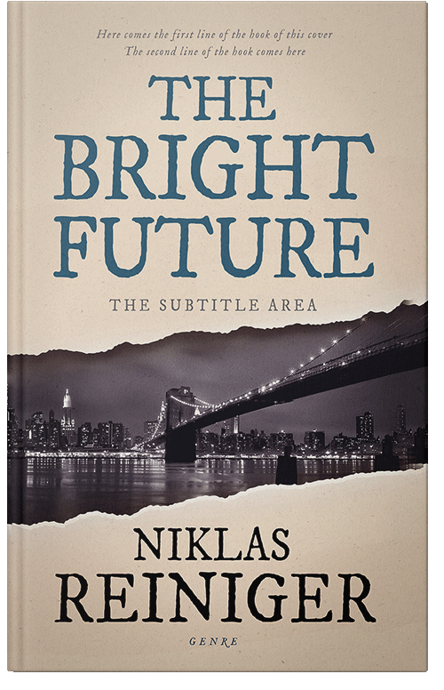 Front view of Premade Mystery & Thriller & Suspense Book Cover - Tuna