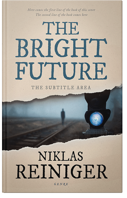 Front view of Premade Mystery & Thriller & Suspense Book Cover - Sisal