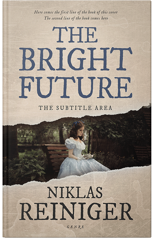 Front view of Premade Romance Book Cover - Thunder