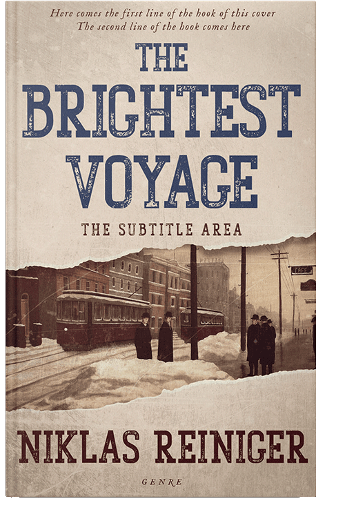 Front view of Akaroa #24949 - Premade Historical Book Cover