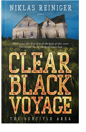 Pre Made Book Cover Tan