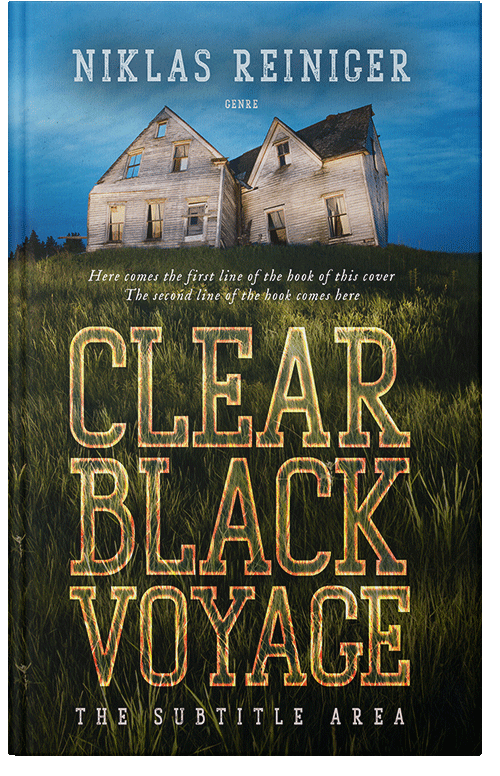 Front view of Premade Mystery & Thriller & Suspense Book Cover - Tan