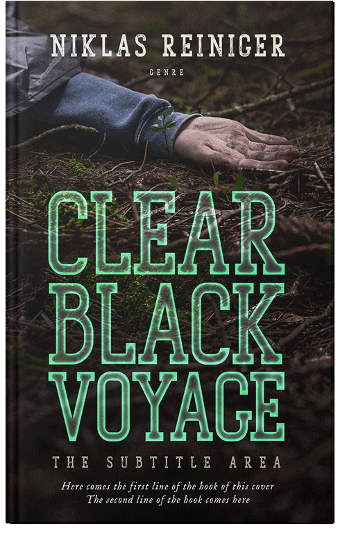 Front view of Premade Mystery & Thriller & Suspense Book Cover - Zeus