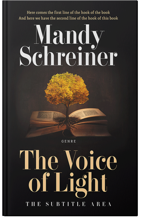 Front view of Premade Religion & Spirituality Book Cover - Cod Gray