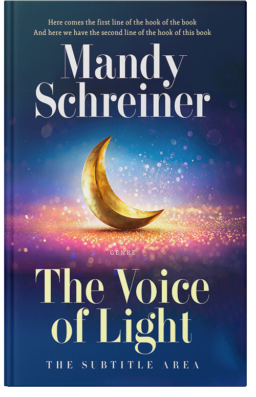 Front view of Premade Religion & Spirituality Book Cover - Blossom