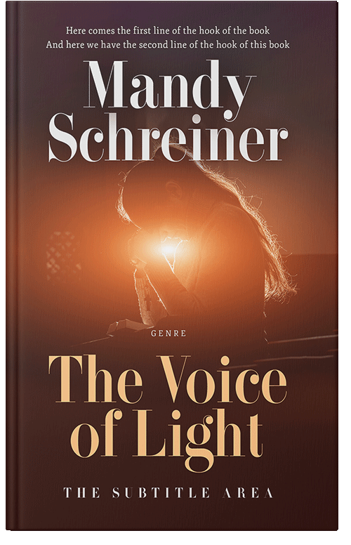 Front view of Premade Religion & Spirituality Book Cover - Cocoa Bean