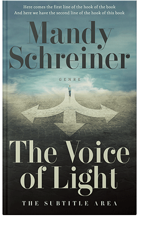 Pre Made Book Cover Outer Space