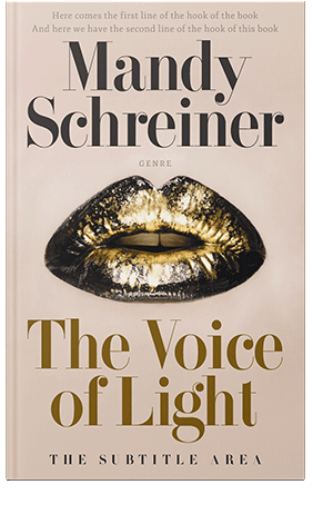 Pre Made Book Cover Bone