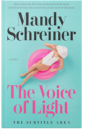 Pre Made Book Cover Morning Glory